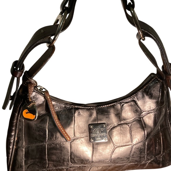 Dooney & Bourke Handbags - Dooney & Bourke croc Shoulder Bag